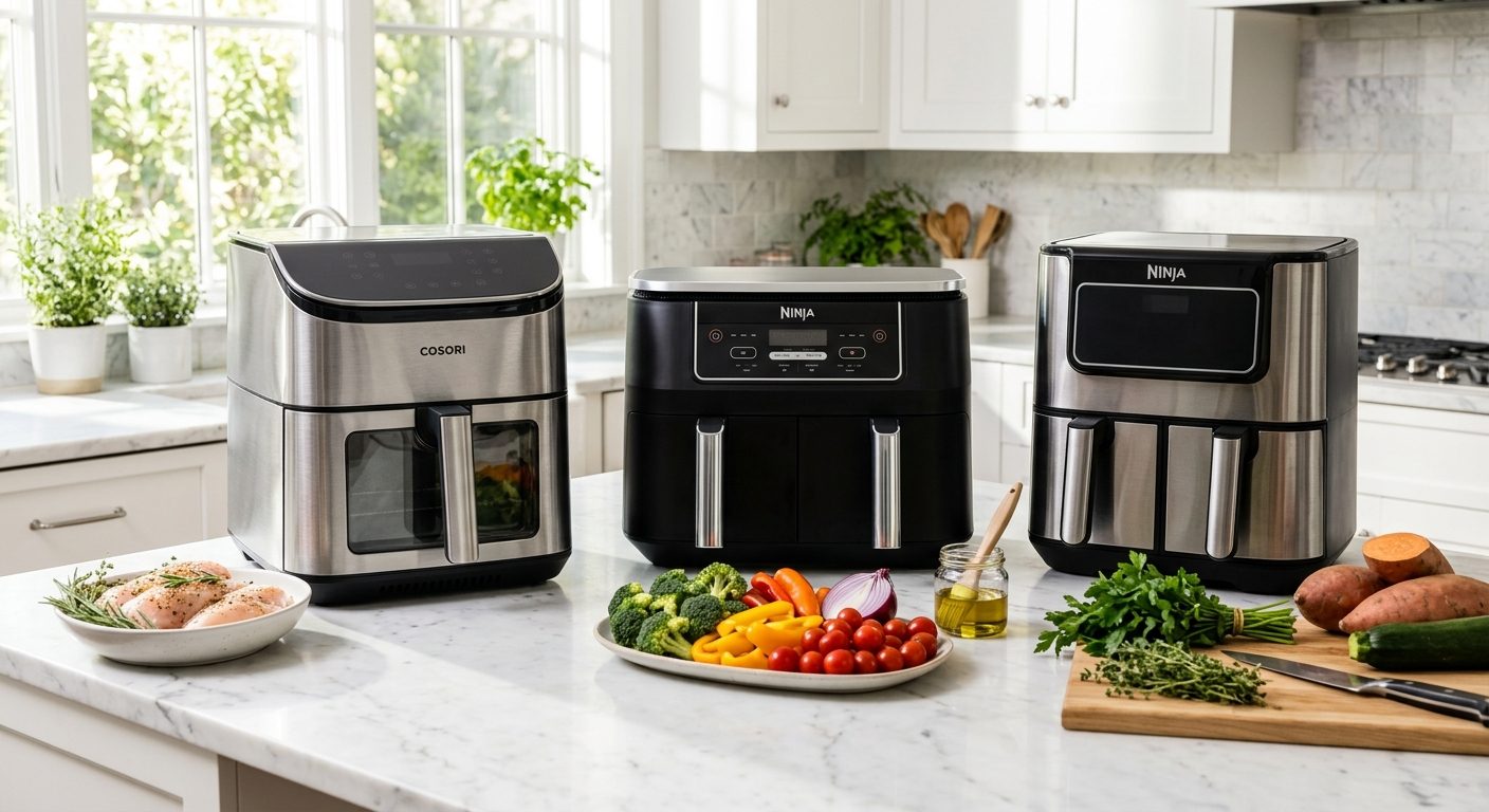 Best Air Fryers for Family of 4 - CrispyPicks