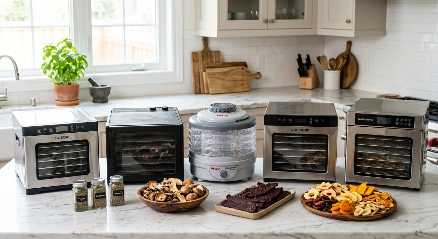 Best Food Dehydrators 2026: COSORI, Excalibur & Nesco Ranked