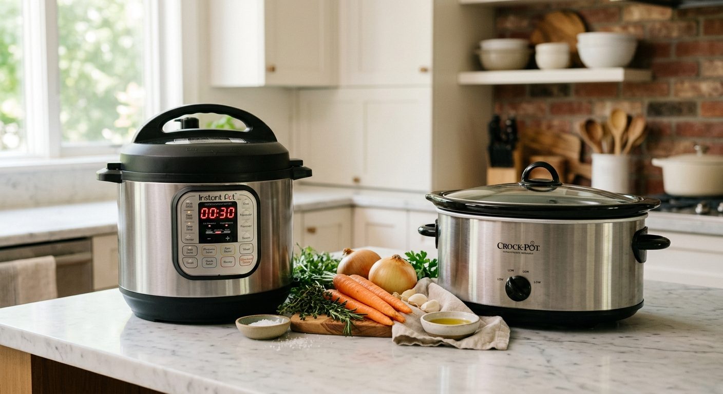 Instant Pot vs Slow Cooker - CrispyPicks